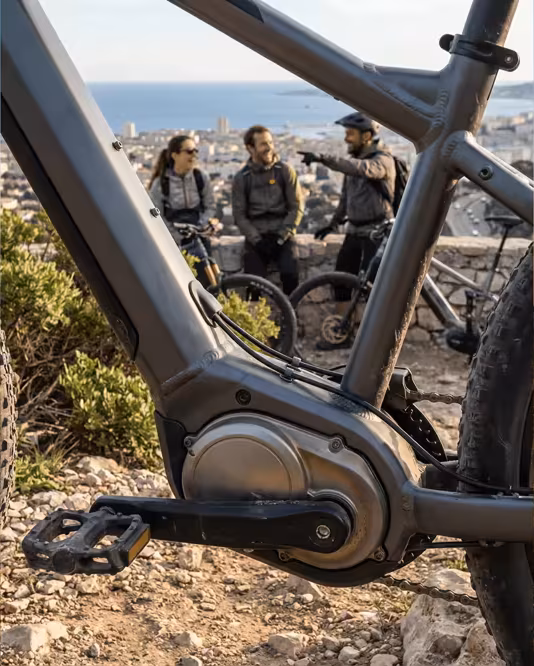 Carrousel généré par Link2Brain pour un loueur de VTT électrique à Marseille, visuel 2 sur 3